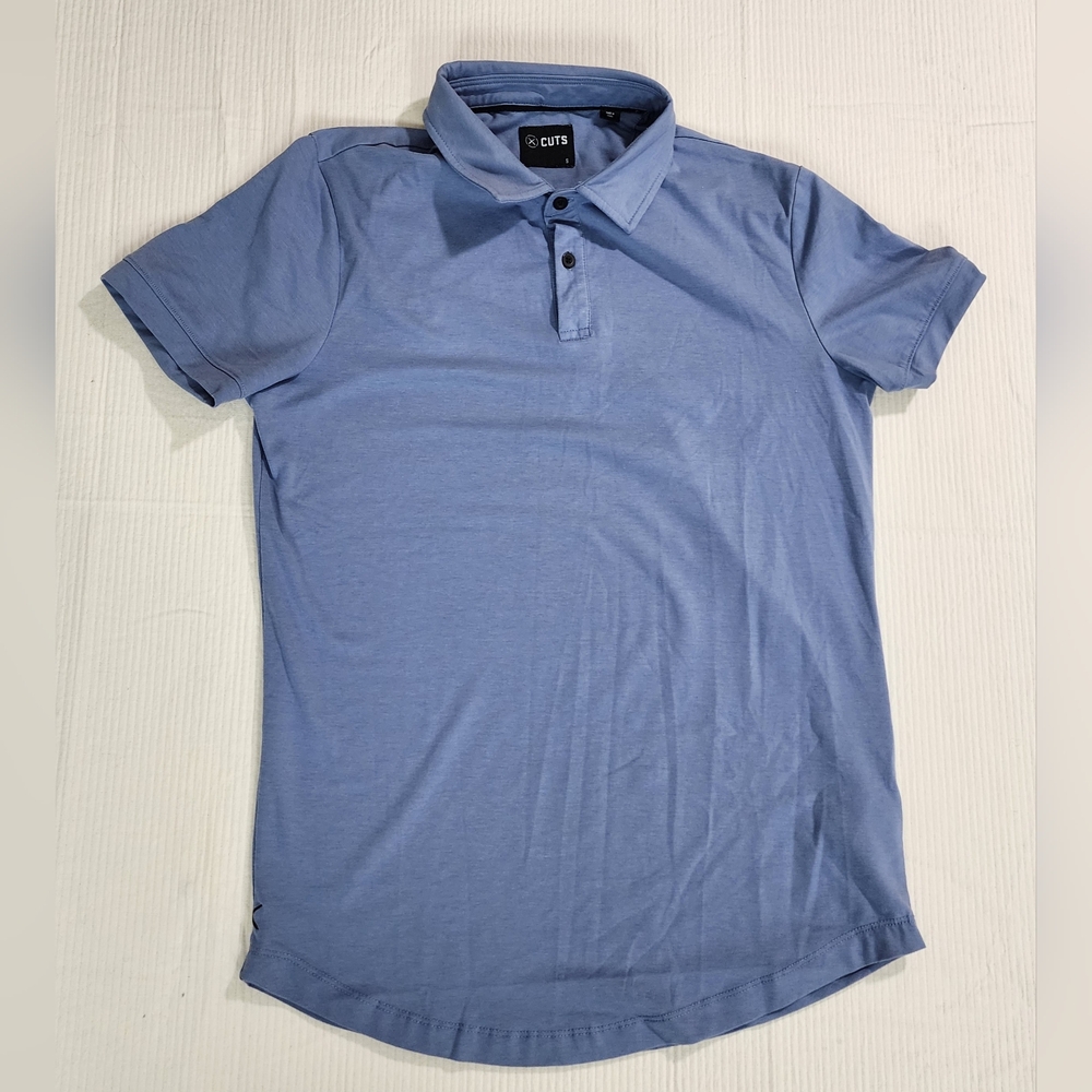 Cuts Clothing Blue Polo Shirt